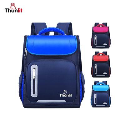 Thunlit กระเป๋านักเรียนประถม กระเป๋าเด็ก กระเป๋าเป้สะพาย อายุ 8 ถึง12 ปี ความจุขนาดใหญ่ ป้องกันไหล่ ลดภาระ
