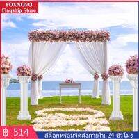 FOXNOVO เสาโรมันตกแต่งคอลัมน์สไตล์กรีกเสาพลาสติกเสาหลักตกแต่งเสาสำหรับงานแต่งงาน