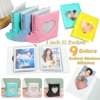 32 Pockets Portable Storage Photo Holder Albums Pages Card Book Storage Idol Star Collect Book（9 Colors，1PC）