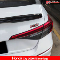 โลโก้ logo Rs แปะฝาท้าย Civic City Jazz RS 2019 2020 2021 2022 มีกาวให้พร้อม ใส่ติดตั้งง่าย