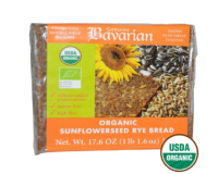 มาใหม่?  Bavarian Organic Sunflower Bread Sliced FG ? 500g