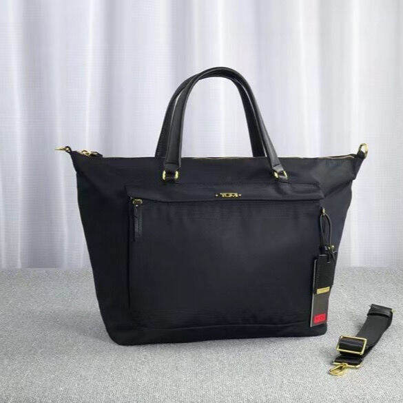 334385tumi-voyageur-คอลเลกชั่นกระเป๋าสะพายไหล่แฟชั่นกระเป๋าถือผ้าร่มไนล่อนน้ำหนักเบาพิเศษสำหรับผู้หญิง
