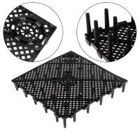 【cw】 Aquarium Bottom Plate Tanks Isolation Board Divider Tray Filtration Accessories with Feet