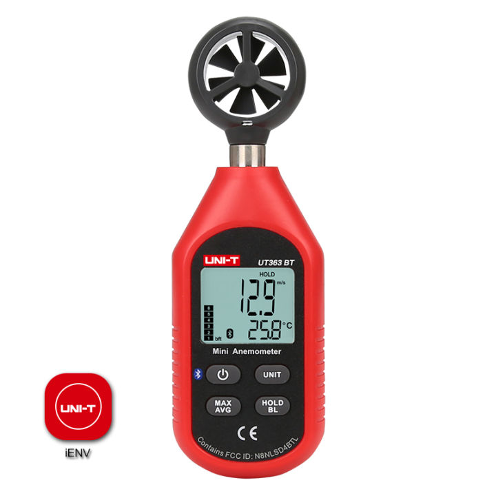 digital-humidity-meter-mini-anemometer-light-meter-lux-digital-sound-meter-uni-t-ut383bt-ut333bt-ut353bt-ut363bt