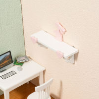 112 Mini House Wall Rack น่ารัก Tiny Storage Rack ไม้มินิ Rack กระต่ายน่ารัก Wall Rack Decor