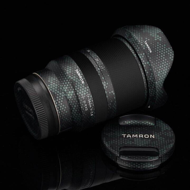 a046สำหรับ-tamron-17-28มม-f2-8-di-iii-rxd-สำหรับ-sony-mount-สติกเกอร์เลนส์กล้องถ่ายรูปป้องกันรอยขีดข่วนผิวฟิล์มป้องกัน