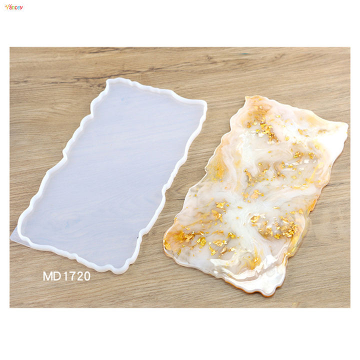 Large Rectangle Epoxy Resin Mold for Home Decoration and Craft Gift DIY  Fruit Snack Tray and