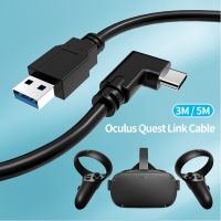 5เมตรสายข้อมูลสายชาร์จสำหรับอ็อคคูลัสเควส/2ลิงค์หูฟัง VR USB 3.1 Type C สายเชื่อมสำหรับอุปกรณ์เสริม Oculus Quest 2