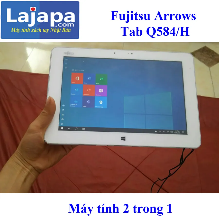 Xả Kho 3 Ngày Laptop 2in1 Fujitsu Arrows Tab Q584 H Màn Hình Cảm