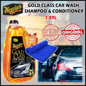 Meguiars G-7164 64 oz Gold Class Car Wash Shampoo and Conditioner