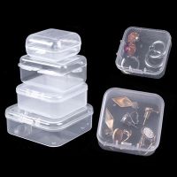 1/5/20/30pcs Square Small Boxes Jewelry Box Organizer Earrings Rings Beads Storage Box Jewelry Display Packaging Organizer Case