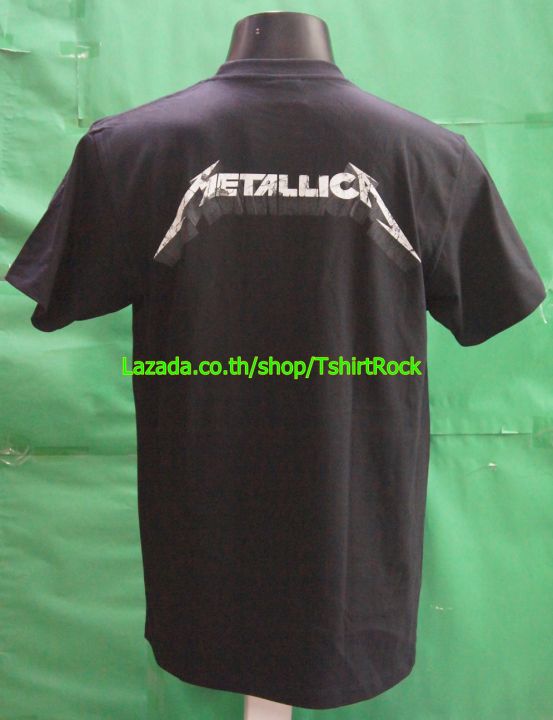 เสื้อวง-metallica-เมทัลลิกา-ไซส์ยุโรป-เสื้อยืดวงดนตรีร็อค-เสื้อร็อค-met1051-เสื้อวงดนตรี90