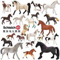 German Schleich Horse Club ของเล่นโมเดลสัตว์ป่าจำลองม้าที่มีชื่อเสียงระดับโลก