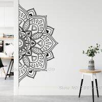 (สติ๊กเกอร์และรูปลอกผนัง) Mandala Stiker Dometri Succi DAPI Mandala Yang Dapat Dilepas Vinyl Stiker untuk Kamar Tidur Umah Tinggal St