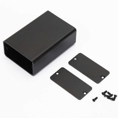 Aluminum Electronic Junction Box Frosted Black Printed Circuit Board Instrument Box Enclosure Electronic Project Case