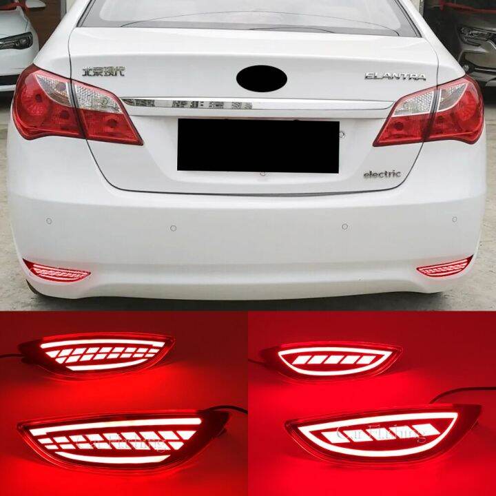 1 Set For Hyundai Accent/Verna/Solaris 20082015 For Brio LED Rear