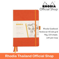 Rhodia Goalbook Hard Cover (A5) Tangerine 118583C - DOT