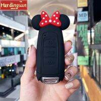 Hardingsun [คลังสินค้าพร้อม] เคสกุญแจโปรตอนสำหรับผู้หญิง X50/X70เคสกุญแจรถยนต์การ์ตูนมิกกี้และมินนี่ยอดนิยม