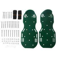 1 Pair Garden Yard Grass Cultivator Scarification Lawn Aerator Nail Shoes Tool Natural Irrigation Soil Fertility Green