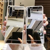 {Taoyitao เคส} ซิลิโคนส่องแสงเป็นประกายวิบวับกระจกแต่งหน้าสำหรับ P30 Huawei P20 P40 P50 Pro Mate 50 20 Lite Nova 7i 8i 5T 9 SE Y70 P สมาร์ท2019ฝาครอบ2021