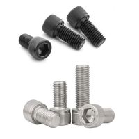 5-50PCS allen screw DIN912 m1.6 M2 M2.5 M3 m4 m5 m6 m8 A2-70 Stainless steel /grade12.9 black Hex socket cap head screws bolt