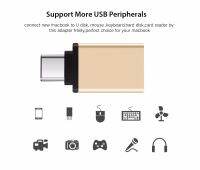 【DT】Hot USB-C To USB Adapter For VR Mac USB3.1 Type C Male To USB 3.0 A Female Adaptor For Apple Converter Wholesale Gold &amp; Silver  hot