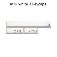 Cherry Profile แยก Space Bar 1.75u 2u 2.25u 2.75u 3u Spacebar Keycaps สำหรับ Alice HHKB PBT Dye Subbed R1ความสูงหมวก