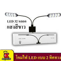 โคมไฟ LED Ast LED X7 หนีบข้างตู้ แบบ 2 ทิศทาง