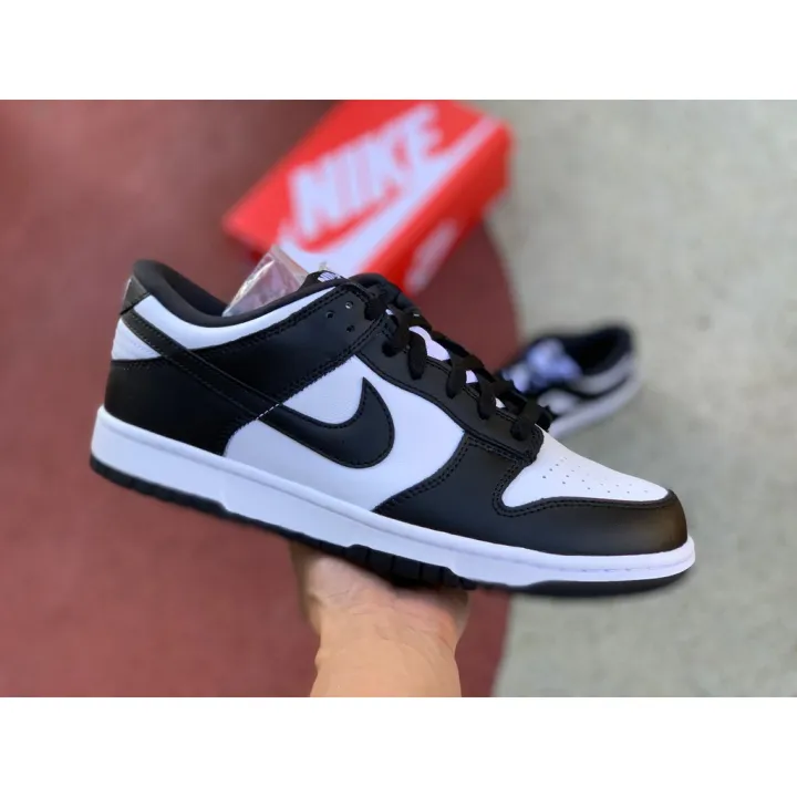 nike panda low tops