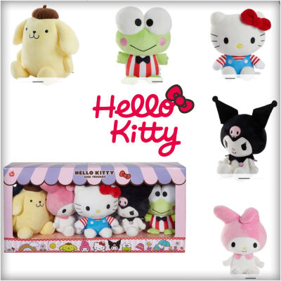 Hello Kitty and Friends 8" Collectors Set of 5 Plush ราคา 1990.- บาท
