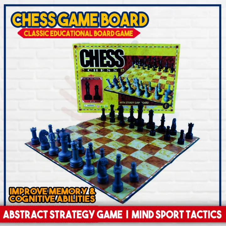CHESS BOARD MAde in Cardboard / Plastic Chess Boards & Family Board Game Laruan Chessboard Mind