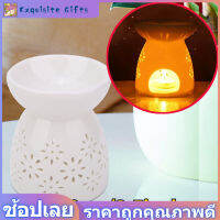 【ลดราคา】Night Fragrance Lamp เทียนเชิงเทียนเซรามิคกลิ่นหอมโคมไฟกลางคืนน้ำมันบำรุงผิวเครื่องเผาเครื่องหอมอโรม่าเธอราพีสำหรับของตกแต่งบ้าน