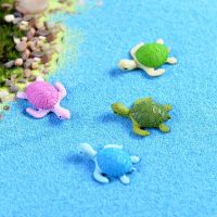 ▦✓✴ Cute Frog Mini Turtle Pond Animal Small Resin Ornament Crafts Pasture Statue Figurine Miniature Garden Farm Field Home Decor