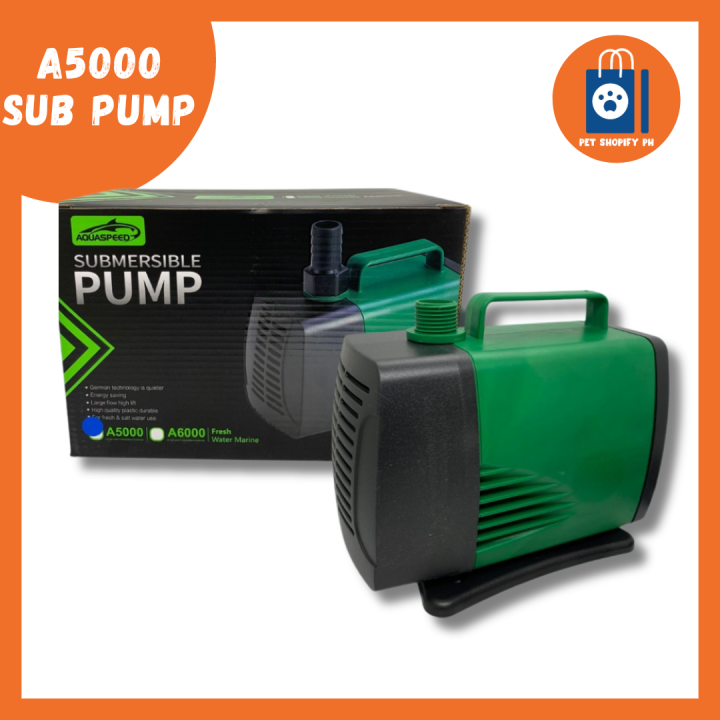 Aquaspeed Submersible Pump A5000 Aquarium Small Cycle Filter 34 Watts ...