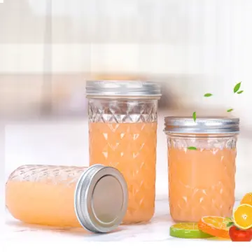 Glass Mason Juice Jar, Capacity: 120 Ml