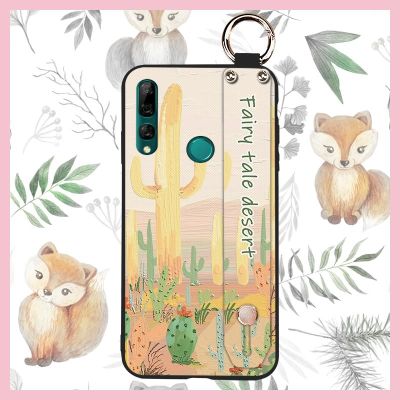 sunflower Lanyard Phone Case For Huawei Y9 Prime 2019/Enjoy10 Plus/P Smart Z armor case Original protective ring Soft