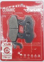 ? ผ้าเบรค NINJA300 / Z300 แบรนด์ YUS CERAMIC เซรามิก ผสมทองแดง ทนความร้อนสูงถึง 350 องศา ได้มาตรฐานยุโรป ? ส่งด่วน เก็บเงินปลายทางได้