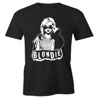 เสื้อยืด พิมพ์ลาย Debbie Harry Blondie 1980s สไตล์คลาสสิก สําหรับผู้ชาย และผู้หญิง