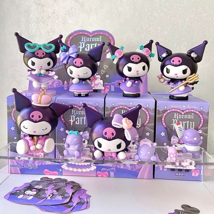 Original Sanrio Characters Kuromi Blind Box Birthday Party Series ...