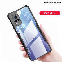 ELAXIS สำหรับ VIVO V21e/Y73 เคสนิ่มใส่โทรศัพท์ซิลิโคนปลอดภัยอะคริลิคใสเคสป้องกันการกระแทก