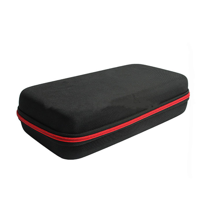 กระเป๋าเก็บของไมโครโฟนกระเป๋าเดินทาง-eva-สีดำแบบพกพาแข็งชาร์จอเนกประสงค์สายชาร์จหูฟังอุปกรณ์เสริมกล่องป้องกัน