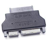 【Corner house】อะแดปเตอร์ SATA Serial ATA 7 15 22pin ชายกับบาง7 6 13pin อะแดปเตอร์หญิงสำหรับเดสก์ท็อปแล็ปท็อป HDD CD-ROM ฮาร์ดดิสก์ไดรฟ์