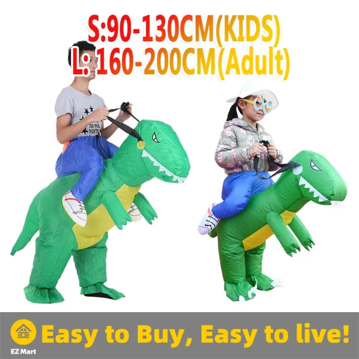 Fast Shipping】 Inflatable Dinosaur Suit Costume Party Costumes Suit Dress  Cosplay Costume Toddler Halloween Birthday Gift Dress Costumes for Adult  Kids Inflatable-Dinosaur-Costume | Lazada PH