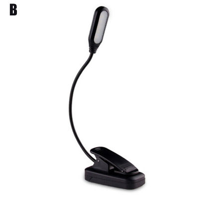 Led Adjustable Clip On Lamp Light USB Charging Eye Protection Desk Lamp Reading Light pjop