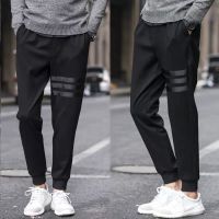 Sport Pants Men Jogging Gym Sweat Pants Sports Loose Cropped Oversized Loose Casual Pants Sports