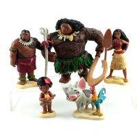 การ์ตูน ABBAD สำหรับเด็กอะนิเมะหัวหน้า Maui PVC Makeatutara Taranga อะนิเมะภาพยนตร์คอลเลกชันรุ่นโมเดลฟิกเกอร์เจ้าหญิง