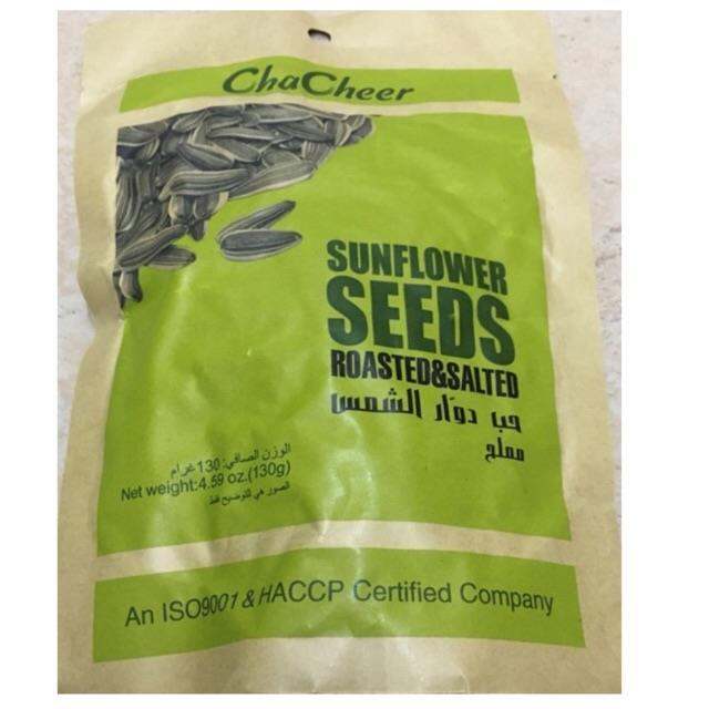 Chacheer Sunflower seeds Roasted and Salted 130g Lazada PH