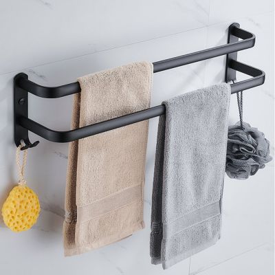 2021Bathroom Towel Rack 3 Layers No Drilling Towel Holder Shower Rack Bathroom Storage Shelf Home Organizer Accessories