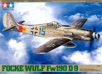 Tamiya โมเดลอาคาร61041 1/48แบบจำลองย่อขนาดชุดเครื่องบิน D-9 Luftwaffe Focke-Wulf Fw 190