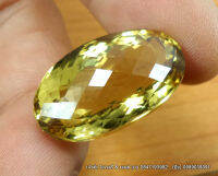 พลอย ซิทริน 23.38 ct. ขนาด 14.1 x 24.0 x 11.8 mm. ความสะอาดVVS พลอยแท้100%